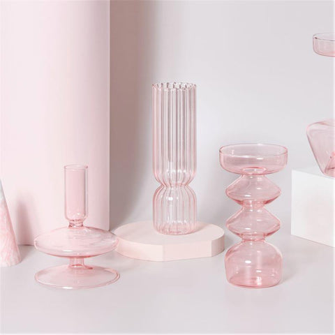 Pink Nordic Vases