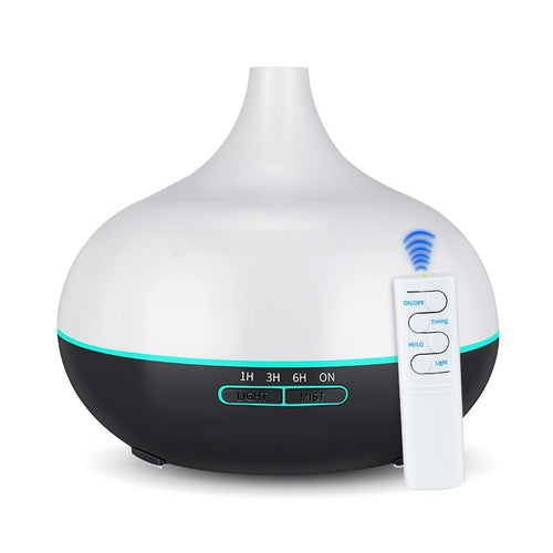 KBAYBO 550ml USB Aroma Diffuser Air Purifier with 7 Color Changing LED